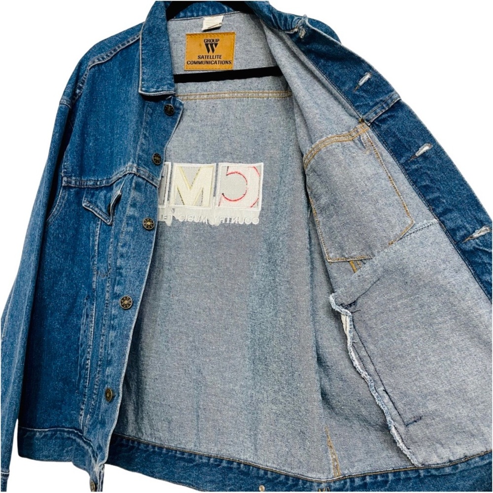 Personally Signed by CLINT BLACK County Music Awards Denim Jacket - Picture 6 of 9